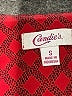 Candie's 100% Polyester Red Sleeveless Blouse Size S - photo 7