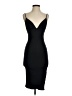 Blush Solid Black Cocktail Dress Size S - photo 1