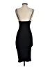 Blush Solid Black Cocktail Dress Size S - photo 2