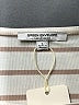 Green Envelope Stripes Ivory Short Sleeve T-Shirt Size L - photo 7