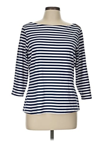 J. McLaughlin 3/4 Sleeve T-Shirt (view 1)