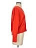 Madewell 100% Cashmere Orange Cashmere Pullover Sweater Size S - photo 4