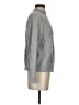 Uniqlo Chevron-herringbone Gray Turtleneck Sweater Size S - photo 4