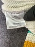Sugar Lips Color Block White Pullover Sweater Size L - photo 8