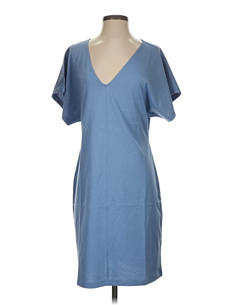 Ann Taylor Loft Casual Dress In Blue