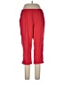 Ruby Rd. Solid Red Casual Pants Size L - photo 1