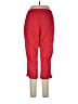 Ruby Rd. Solid Red Casual Pants Size L - photo 2