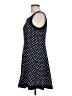 Chaps Polka Dots Blue Casual Dress Size L (petite) - photo 5