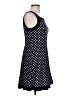Chaps Polka Dots Blue Casual Dress Size L (petite) - photo 4