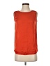 Vince. 100% Silk Orange Sleeveless Top Size XS - photo 1