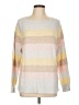Chaps Stripes Ivory Pullover Sweater Size L - photo 1