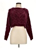 Bongo 100% Polyester Burgundy Pullover Sweater Size L - photo 1