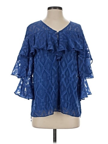 Haute Hippie 3/4 Sleeve Blouse (view 1)
