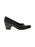 Clarks 100% Leather Black Heels Size 9 - photo 1