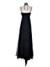 Max Mara 100% Silk Black Cocktail Dress Size 6 - photo 2