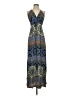 Astr 100% Rayon Paisley Blue Casual Dress Size XS (estimated) - photo 1