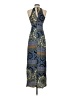 Astr 100% Rayon Paisley Blue Casual Dress Size XS (estimated) - photo 2