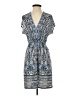Hale Bob Paisley Blue Casual Dress Size XS - photo 1