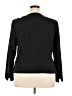 Black Label by Evan Picone 100% Polyester Black Blazer Size 18 - photo 2