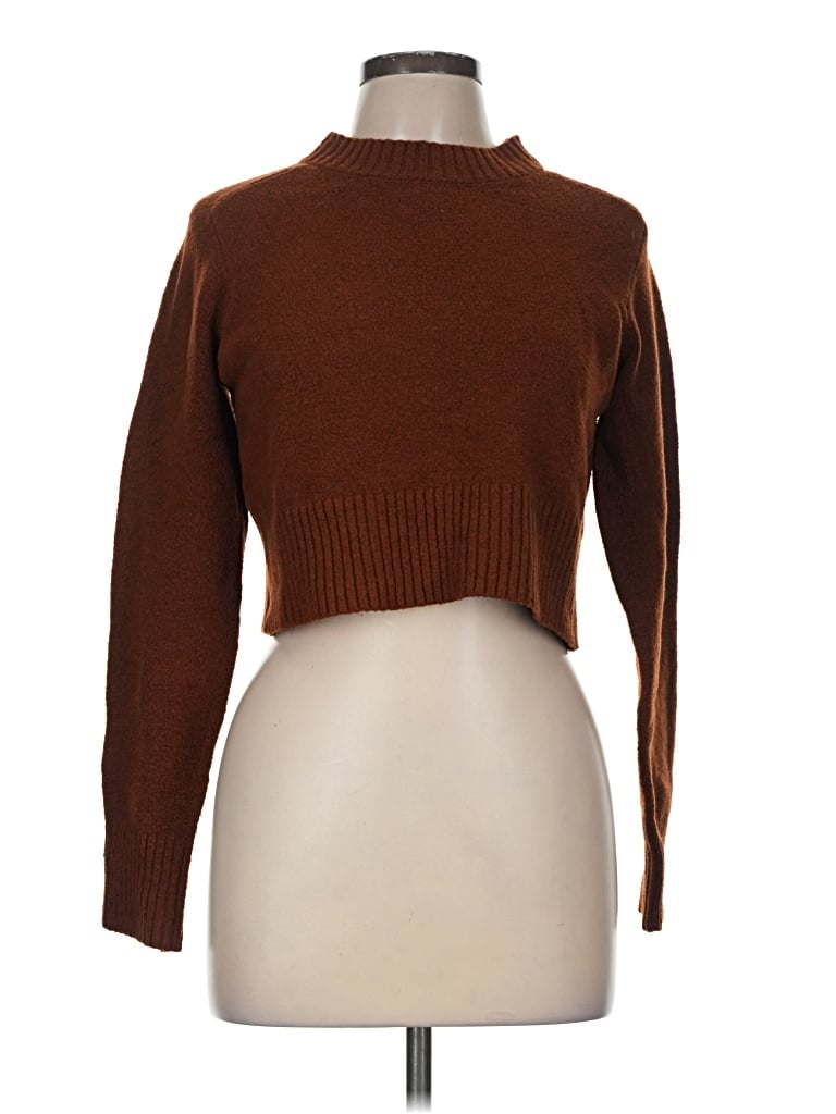 Pre-owned Universal Thread Turtleneck Sweater In Brown