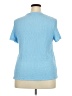 Time and Tru Blue Short Sleeve Top Size 22 - photo 2