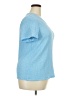 Time and Tru Blue Short Sleeve Top Size 22 - photo 4