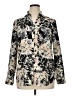 Talbots 100% Polyester Floral Ivory Long Sleeve Blouse Size 14 - photo 1