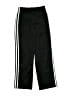 Adidas 100% Polyester Black Track Pants Size 8 - photo 2