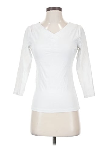 Ann Taylor 3/4 Sleeve T-Shirt (view 1)