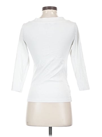 Ann Taylor 3/4 Sleeve T-Shirt (view 2)