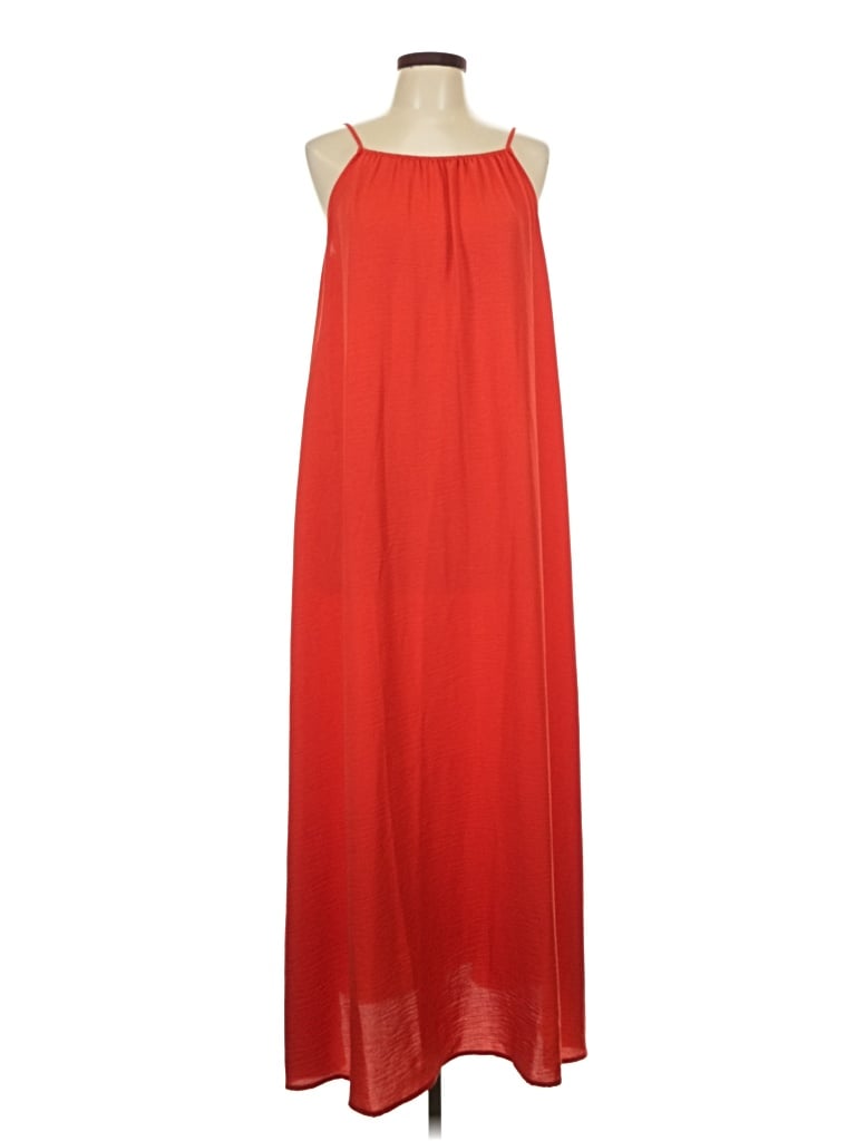 Pre-owned Prolōgue Casual Dress In Red