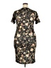 Unbranded Print Black Casual Dress Size XXL - photo 2