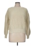 Gap 100% Cotton Solid Ivory Pullover Sweater Size M - photo 1