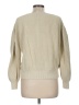Gap 100% Cotton Solid Ivory Pullover Sweater Size M - photo 2