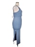 Selfie Leslie Blue Cocktail Dress Size 14 - photo 4
