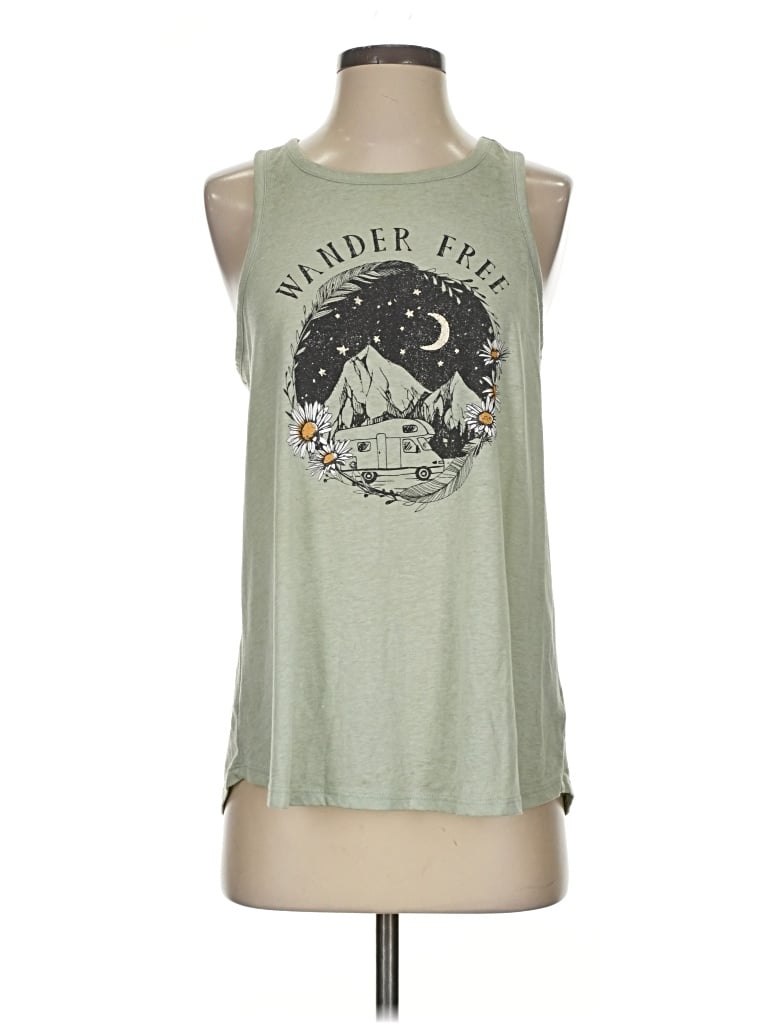 Pre-owned Maurices Sleeveless T-shirt In Green