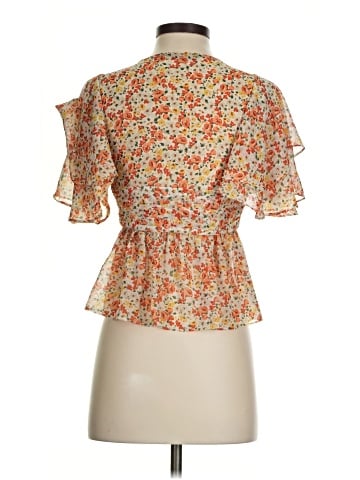 Zara Basic Short Sleeve Blouse (view 2)