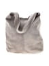 Assorted Brands 100% Leather Solid Gray Leather Hobo One size - photo 1