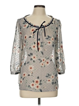Lc Lauren Conrad 3/4 Sleeve Blouse