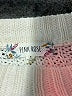 Pink Rose 100% Acrylic Color Block Ivory Pullover Sweater Size L - photo 7
