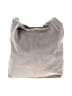 Assorted Brands 100% Leather Solid Gray Leather Hobo One size - photo 3