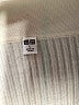 Uniqlo 100% Wool Ivory Wool Cardigan Size L - photo 7