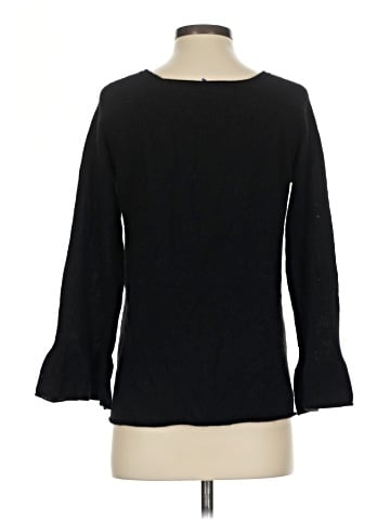 White + Warren Cashmere Pullover Sweater (view 2)