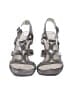 Etienne Aigner Silver Sandals Size 9 1/2 - photo 2