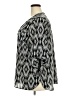 Faded Glory Silver 3/4 Sleeve Blouse Size 3X - photo 5