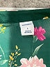 Old Navy 100% Polyester Floral Green Long Sleeve Blouse Size L - photo 7