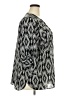 Faded Glory Silver 3/4 Sleeve Blouse Size 3X - photo 4