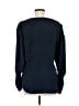 CAbi 100% Polyester Blue Long Sleeve Blouse Size M - photo 2