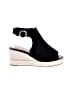 Qupid Black Wedges Size 8 - photo 1