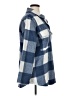 MELLODAY Checkered-gingham Blue Coat Size XL - photo 4